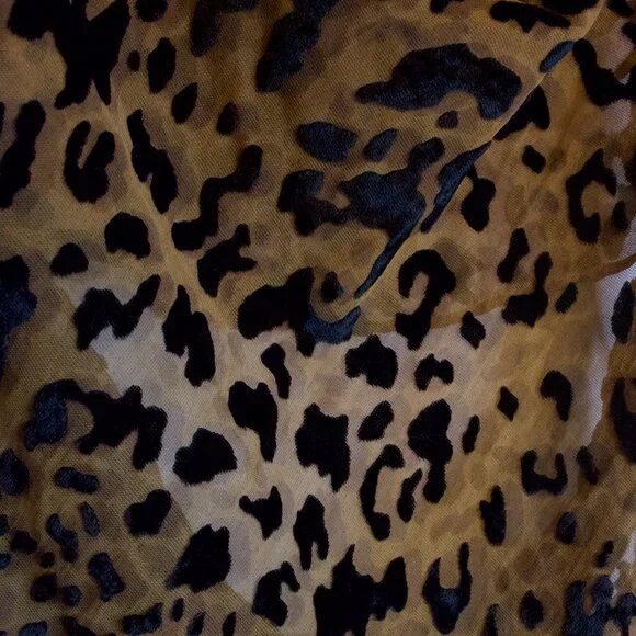 Leopard Backless Maxi Dress - Picture 5 of 5